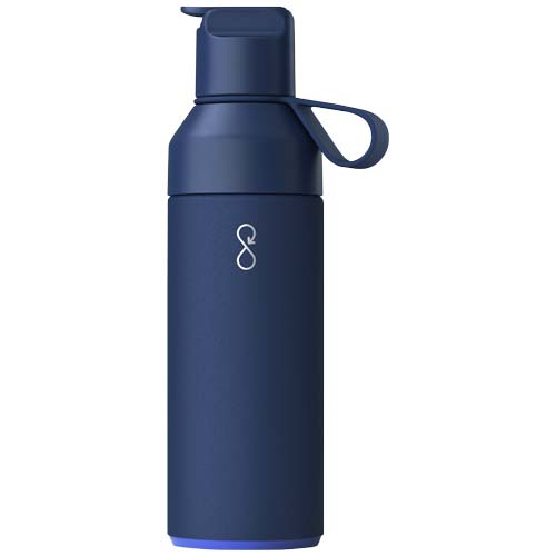 Bouteille inox recyclé personnalisable 500ml Ocean Bottle GO Bleu ocean
